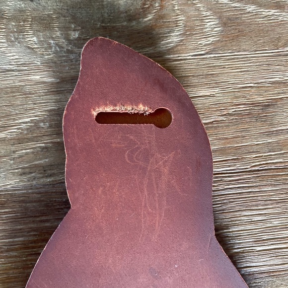 Vintage Christmas Santa Wood Wall Hanging Hand Painted - Picture 2 of 6